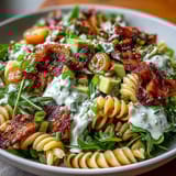 BLT Pasta Salad Bacon Avocado