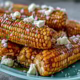 Sweet and juicy corn on the cob, cooked in the microwave for a quick, tender side dish bursting with summer flavor.
