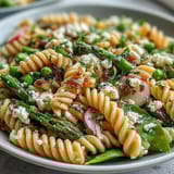 Spring Pasta Lemon Radishes