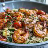 One-Pan Lemon Butter Shrimp Orzo