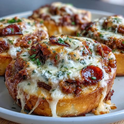 Golden-brown, baked Irresistible High Protein Pepperoni Pizza Rolls on a wooden board, melty cheese pulling from the soft, savory rolls.