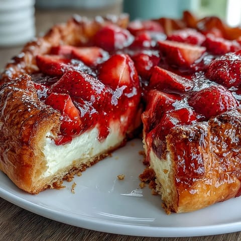 Easy Fresh Strawberry Galette with Frangipane: a free-form tart with vibrant strawberries and rich almond filling in flaky pastry.