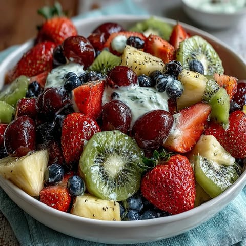 Spring Fruit Table Platter