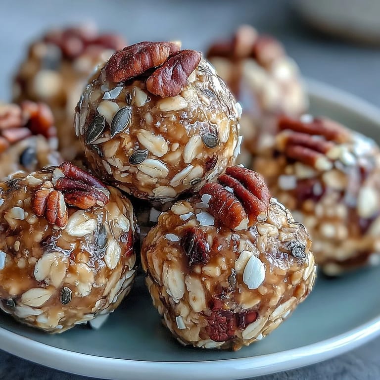 Golden oat and honey energy balls studded with chocolate chips and coconut, a no-bake, nut-free recipe ideal for lunchboxes or quick energy.