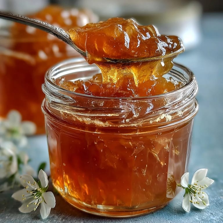 Fresh dandelion blossoms transformed into a light, floral jelly, ideal for toast or cheese pairings.
