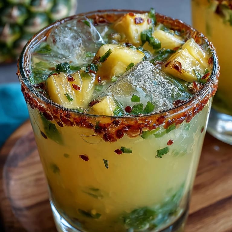 Sip this delicious Pineapple Jalapeño Agua Fresca, ideal for a hot summer day.