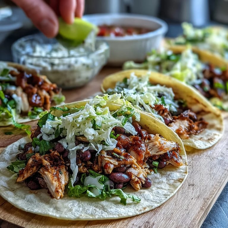 A colorful DIY Taco Bar for Outdoor BBQ, ready for grilled meats.