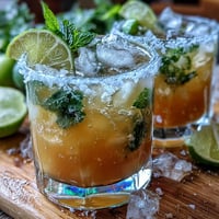 Cinco de Mayo Margarita Mocktail with Lime and Salt Rim, a vibrant non-alcoholic drink with fresh citrus and a festive salted rim.