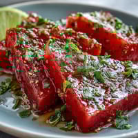 Watermelon Tajin Lime Slices